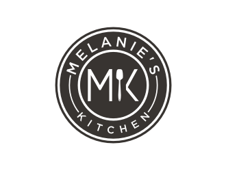 Melanies Kitchen logo design by Artomoro