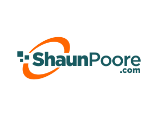 ShaunPoore.com logo design by M J