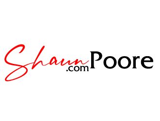 ShaunPoore.com logo design by ElonStark