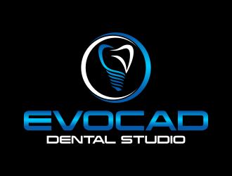 EVOCAD DENTAL STUDIO logo design by Franky.