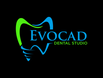EVOCAD DENTAL STUDIO logo design by qqdesigns