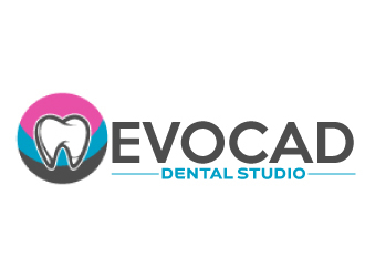 EVOCAD DENTAL STUDIO logo design by ElonStark