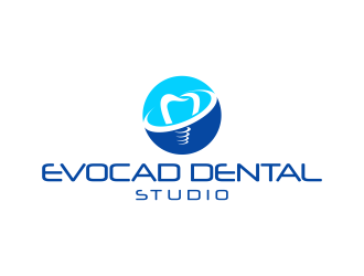 EVOCAD DENTAL STUDIO logo design by lintinganarto