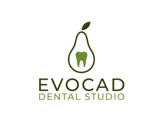 EVOCAD DENTAL STUDIO logo design by NadeIlakes