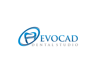 EVOCAD DENTAL STUDIO logo design by ArRizqu