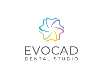 EVOCAD DENTAL STUDIO logo design by mhala