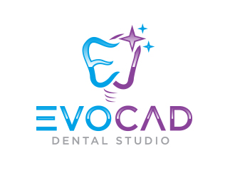 EVOCAD DENTAL STUDIO logo design by AB212