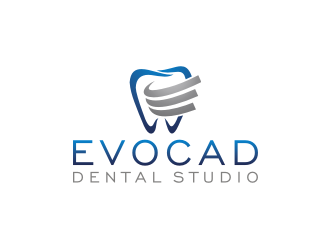 EVOCAD DENTAL STUDIO logo design by RatuCempaka