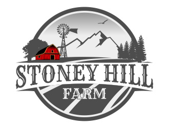Stoney Hill Farm logo design by Kruger