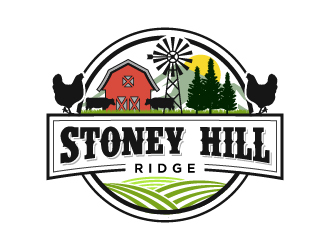 Stoney Hill Farm logo design by cybil