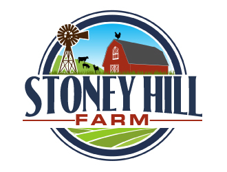 Stoney Hill Farm logo design by ElonStark