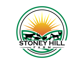 Stoney Hill Farm logo design by oke2angconcept