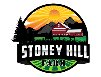 Stoney Hill Farm logo design by LogoQueen