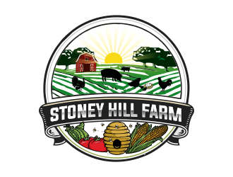 Stoney Hill Farm logo design by mrdesign