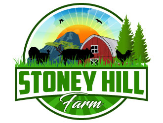 Stoney Hill Farm logo design by Suvendu