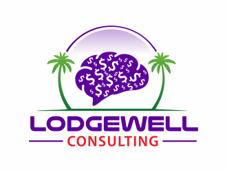 LodgeWell Consulting logo design by hidro