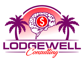 LodgeWell Consulting logo design by MAXR
