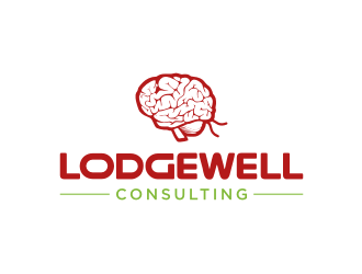 LodgeWell Consulting logo design by mbamboex
