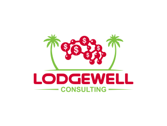 LodgeWell Consulting logo design by meliodas