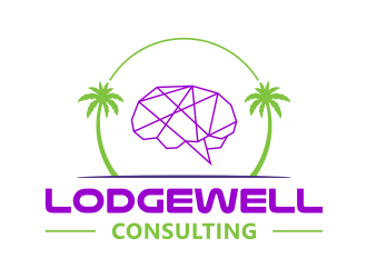 LodgeWell Consulting logo design by xorn