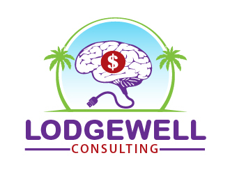 LodgeWell Consulting logo design by chumberarto