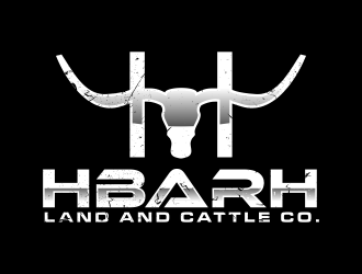 HbarH   Land and Cattle Co. logo design by qqdesigns