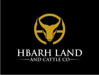 HbarH   Land and Cattle Co. logo design by ndndn