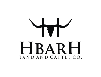 HbarH   Land and Cattle Co. logo design by ora_creative