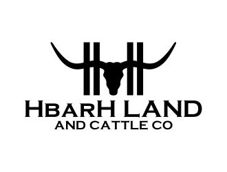 HbarH   Land and Cattle Co. logo design by cintoko