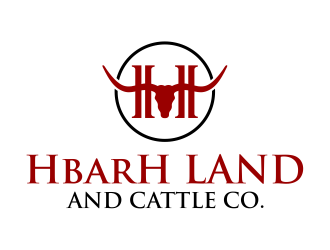 HbarH   Land and Cattle Co. logo design by cintoko