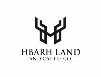 HbarH   Land and Cattle Co. logo design by y7ce