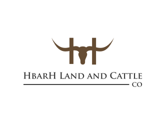 HbarH   Land and Cattle Co. logo design by Inaya