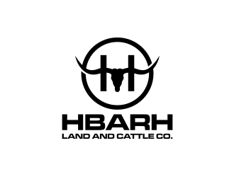 HbarH   Land and Cattle Co. logo design by hopee