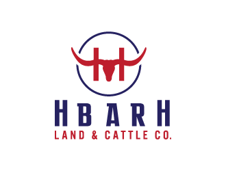 HbarH   Land and Cattle Co. logo design by bluespix