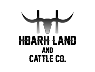 HbarH   Land and Cattle Co. logo design by twomindz