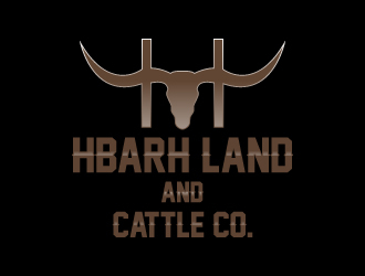 HbarH   Land and Cattle Co. logo design by twomindz