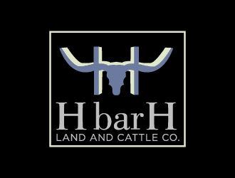 HbarH   Land and Cattle Co. logo design by pilKB