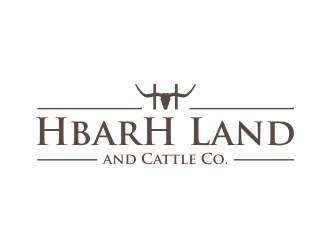 HbarH   Land and Cattle Co. logo design by revi