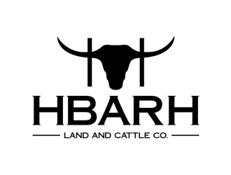 HbarH   Land and Cattle Co. logo design by sabyan