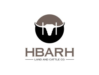 HbarH   Land and Cattle Co. logo design by sabyan