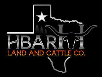 HbarH   Land and Cattle Co. logo design by DreamLogoDesign