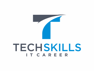 TechSkills IT Career logo design by veter