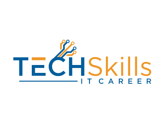 TechSkills IT Career logo design by Artomoro