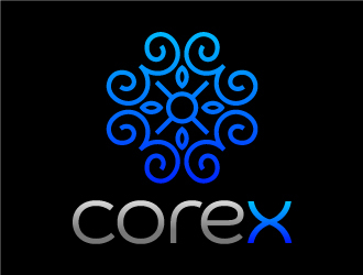 CoreX logo design by nehel