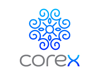 CoreX logo design by nehel
