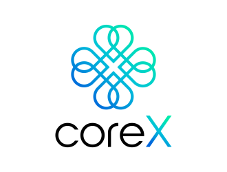 CoreX logo design by pionsign