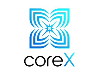 CoreX logo design by pionsign