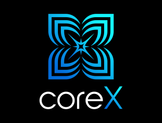 CoreX logo design by pionsign