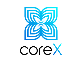 CoreX logo design by pionsign