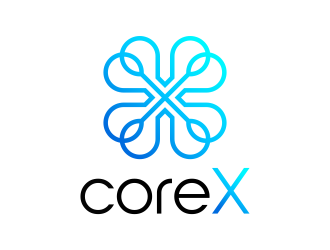 CoreX logo design by pionsign
